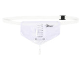 Plceo urine bag with waist belt and 1000ml capacity for secure wear.