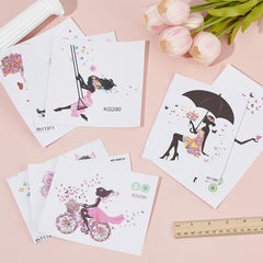 PLIGREAT fairy-girl switch sticker collection brightens rooms with playful accents