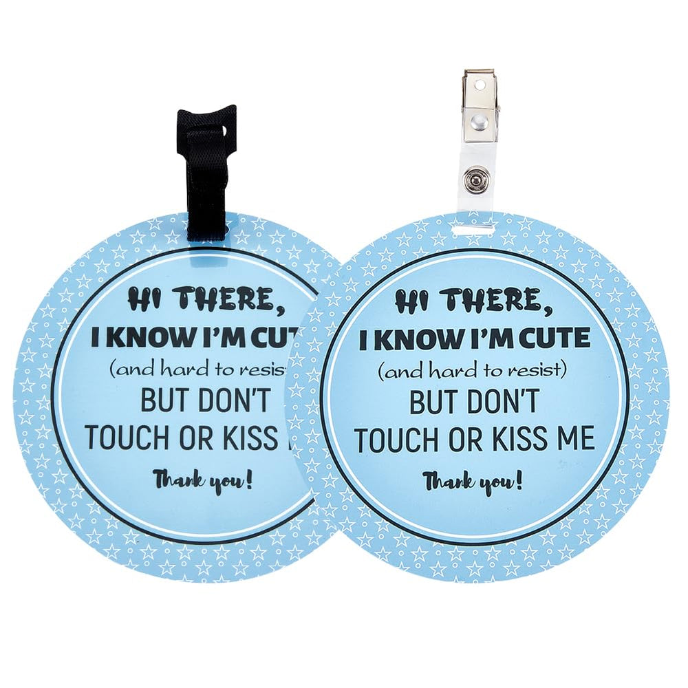 PLIGREAT two-pack sign packaging showing ready-to-use no-touch reminders