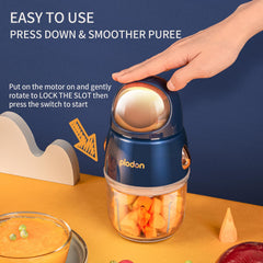 Plodon baby food maker glass bowls 0.6L and 0.3L enable fresh purees