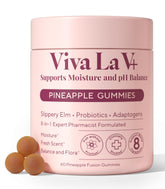 Plus+Ultra pineapple gummies 60-count bottle shows daily freshness and balance.
