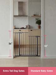 PLZOIT dog gate for doorways keeps pets contained and safe.