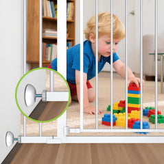 PLZOIT wall cups installation easy tool-free setup for pressure gates
