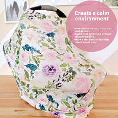 Pobi Baby premium multi-use cover used for breastfeeding with discreet coverage.