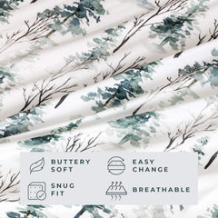 Pobibaby ALWAYSOFT fabric closeup shows plush softness and flexible stretch.