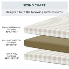 Pobibaby full-wrap elastic band around edge for secure sheet fit
