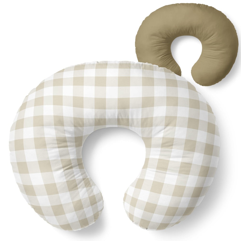 Pobibaby nursing pillow cover in ultra-soft fabric for comfortable feeding sessions