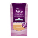 Poise Microliners Long Length pack-2 outer box offers discreet daily protection.