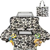 Polovillae 2-in-1 cart cover with safety harness for secure outings