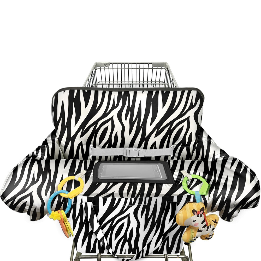 Polovillae 2in1 high chair and cart cover protects babies on the go.