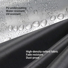 POMER cover allows easy installation and removal with front-to-back setup