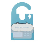 Ponaeua Infinity pump holder in blue with secure snap-fit for mobility