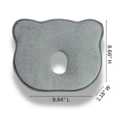 PookSter bear-shaped pillow cover offers soft, breathable comfort for crib or stroller.