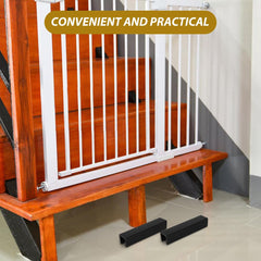 POPETPOP 4-pcs kit strengthens child gates with durable reinforcement