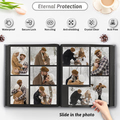 Popotop front-window display showcases favorite photos securely