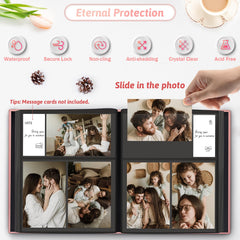Popotop front-window design allows display of memories at a glance