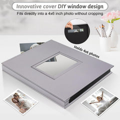 Popotop album opened to reveal 800 pockets for organized memories