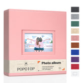 Popotop photo album leather cover shows durable elegance for memories