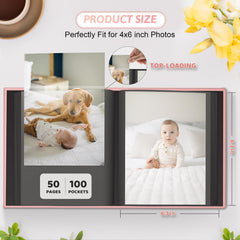Popotop photo album vegan leather cover combines durability and elegant style.