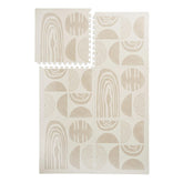 PopsyKosy premium 1-inch thick Desert Sand tiles for cushioned play surface.