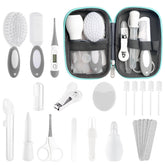 POPYJAN newborn care kit in a grey-white bag keeps essentials organized.