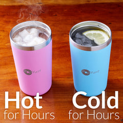 PopYum twist-lock lid reduces spills when cups are dropped.