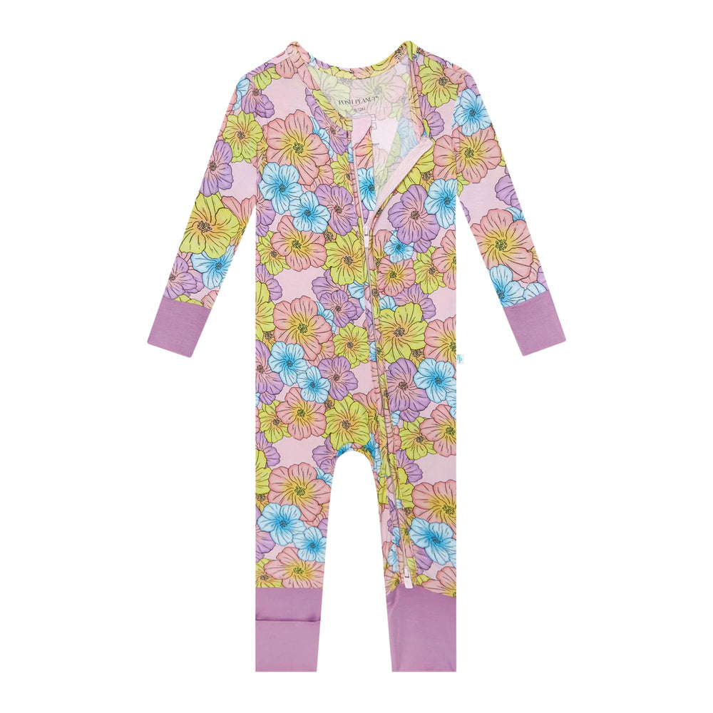 Posh Peanut convertible sleepers footless pjs for easy diaper changes and versatile wear