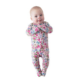 Posh Peanut convertible sleepers with footless design ideal for quick diaper changes.