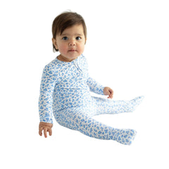 Posh Peanut convertible sleepers for girls shown in footless mode for nap-ready comfort.