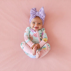 Posh Peanut Erin sleeper mittens conversion for newborn stage