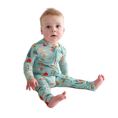 Posh Peanut footless sleepers in breathable bamboo fabric for cozy sleep