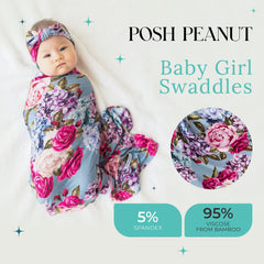 Posh Peanut matching headband completes newborn outfits and photos