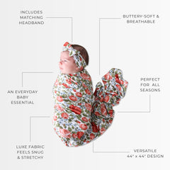 Posh Peanut multi-use blanket doubles as nursing cover