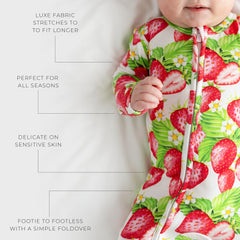 Posh Peanut newborn fold-over mittens feature for tiny hands warmth