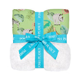 Posh Peanut Plush Patoo fabric close-up shows plush texture ideal for cuddly naps.