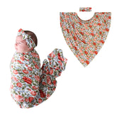 Posh Peanut swaddle set in ultra-soft bamboo fabric for newborn comfort