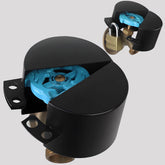 Posnaland outdoor faucet lock cover protects handle from tampering and weather.