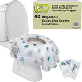 Potty Shields XL packaging shows travel ready protection for on the go.