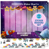 Potty Time potty-watch chart setup with four-week layout for easy reward tracking.