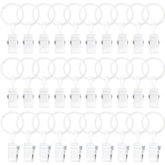 POVETIRE 30 metal ring hooks for headbands—secure display and quick access.