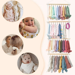 POVETIRE high-capacity organizer holding up to 80 headbands