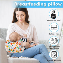 Ergonomic Povkufii arm pillow providing caregiver comfort during feeds.