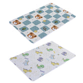 POZHDA 2 Packs Pee Pads showing waterproof bed pad protection for dry nights