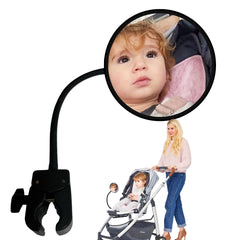 Pramglam face-view mirror lets you see baby's expression during walks
