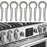PRANITE gas stove knob lock 5-pack keeps kids safe while cooking