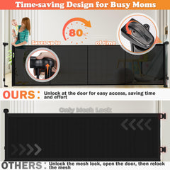 Pravoluxmax mesh lock and door lock design enables quick, secure access.