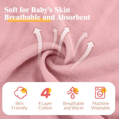 Preboun baby towel set gift-ready packaging for a thoughtful baby shower