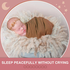 Preboun muslin swaddle blanket used as baby play mat and cover
