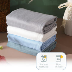 Preboun four-color display highlights blue pink gray ivory tones.
