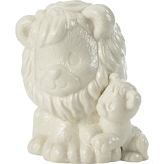 Precious Moments Baby Love Lion Nightlight, includes two AAA batteries for immediate use.